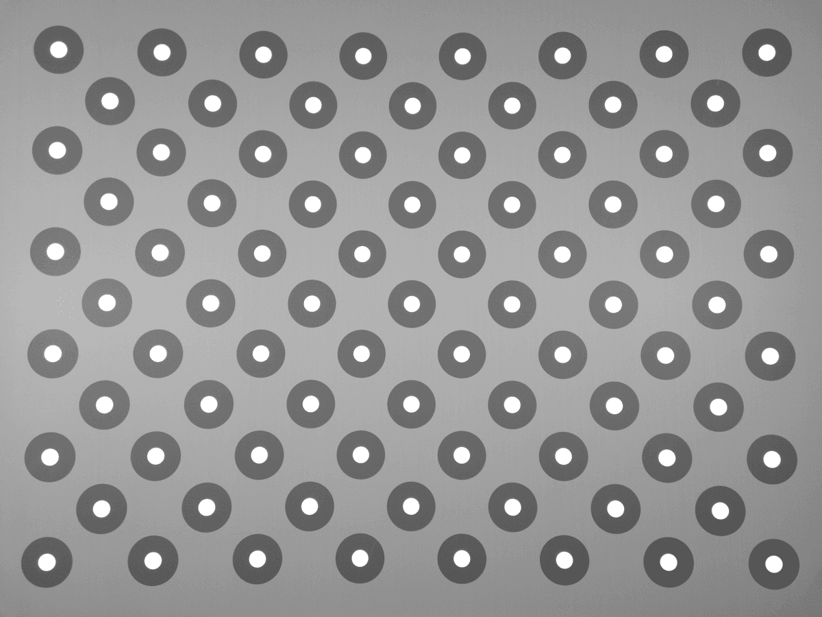 CircleSFR chart source image showing the circular target array used on the landing page